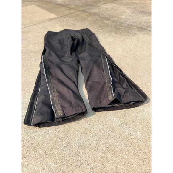 Teknic Men Size 34 Black Hydro Guard Zip Fly Velcro Breathable Motorcycle Pants - Picture 13 of 13